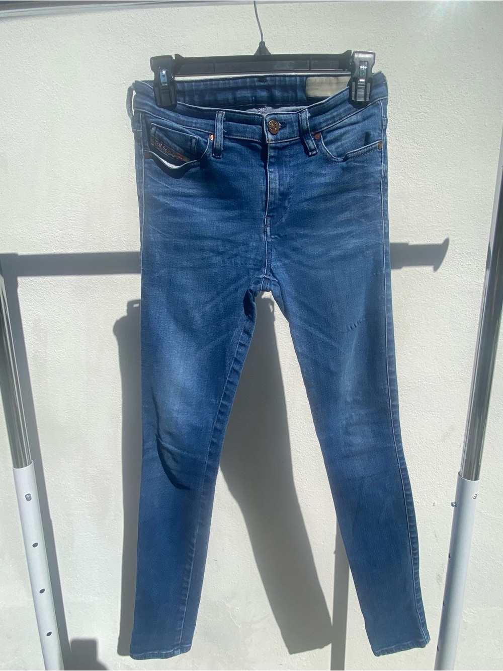 Y2K Diesel Super Slim Skinny Jeans Size 27